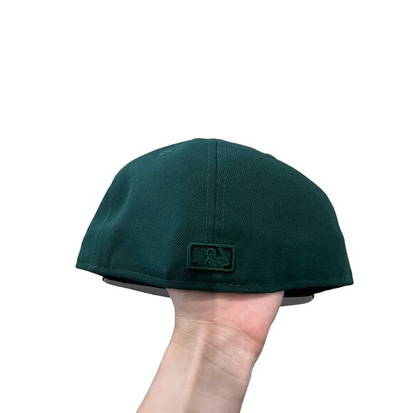 New era Colorado Rockies Green Tonal Fitted hat 7 1/2 - Picture 3 of 4